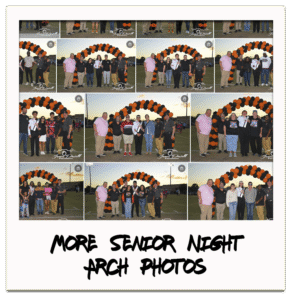 Senior Night Arch